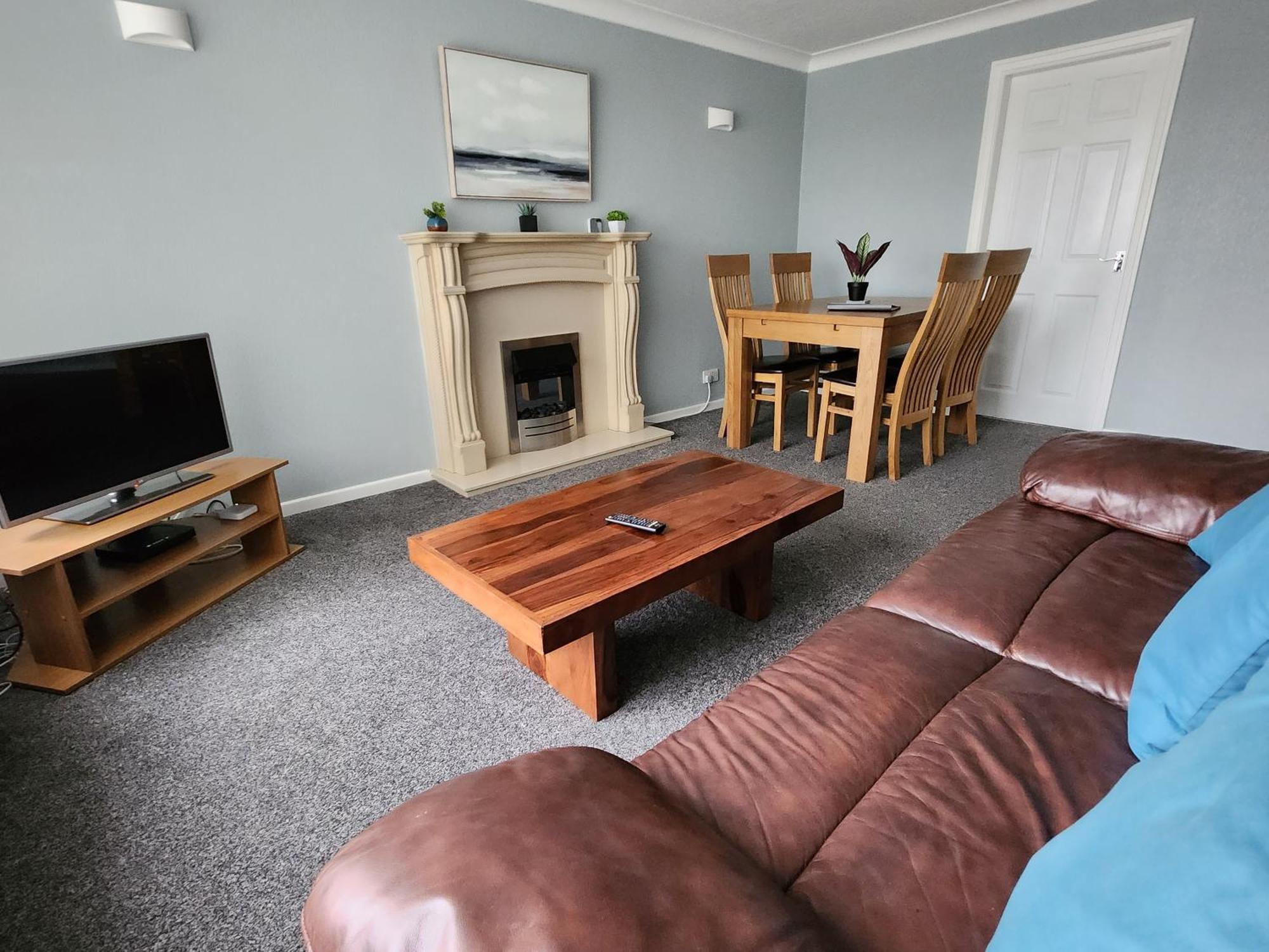 Quiet Ground Floor Apartment With Parking Morecambe Exterior photo