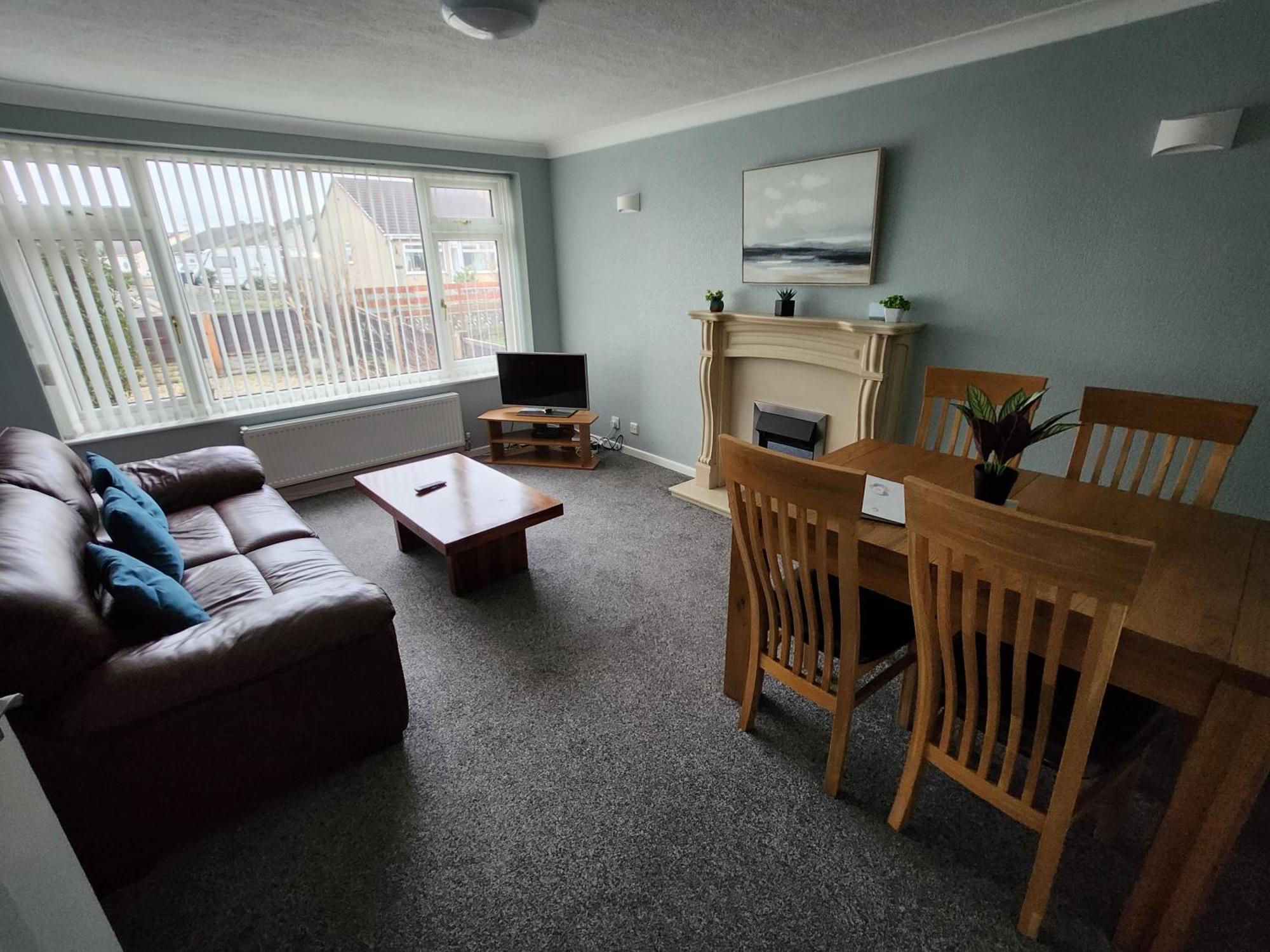 Quiet Ground Floor Apartment With Parking Morecambe Exterior photo